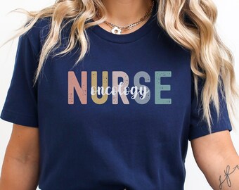 Oncology Nurse Shirt Oncology Nurse T Shirt Gift for Nursing Shirt Nurse Life Shirt Gift for Oncology Nurse T-shirt Cancer Awareness Tee