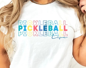 Pickleball Shirt, Pickleball Gift, Pickleball T Shirt, Pickleball Gift for Women, Pickleball Player Shirt Racquetball Shirt Paddleball Sport