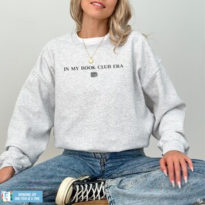 reading club sweatshirt