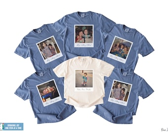 Custom Photo Bachelorette Shirts Personalized Bachelorette Party Tee Funny Girl's Trip Matching T-Shirts Bride and Bridal Party Group Shirts