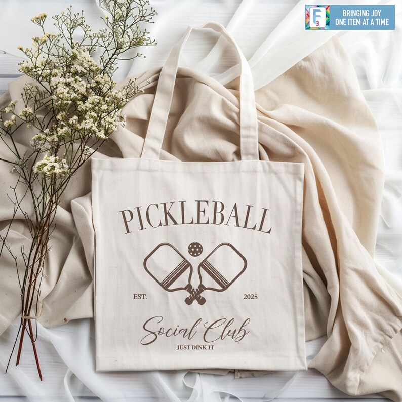 Pickleball Tote Bag