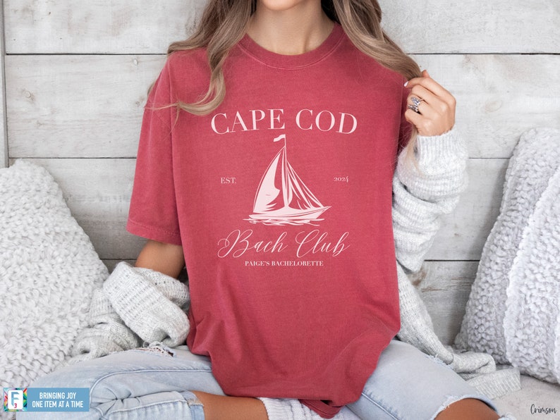 Cape Cod Tees Custom Cape Cod Bachelorette Party Shirt Cape Cod Retro Bachelorette ...