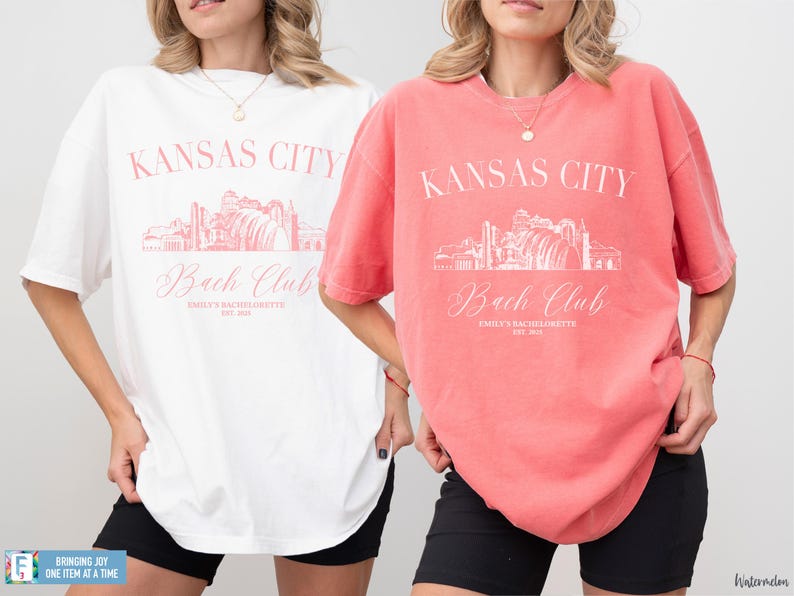 Kansas City Missouri Bachelorette party shirts