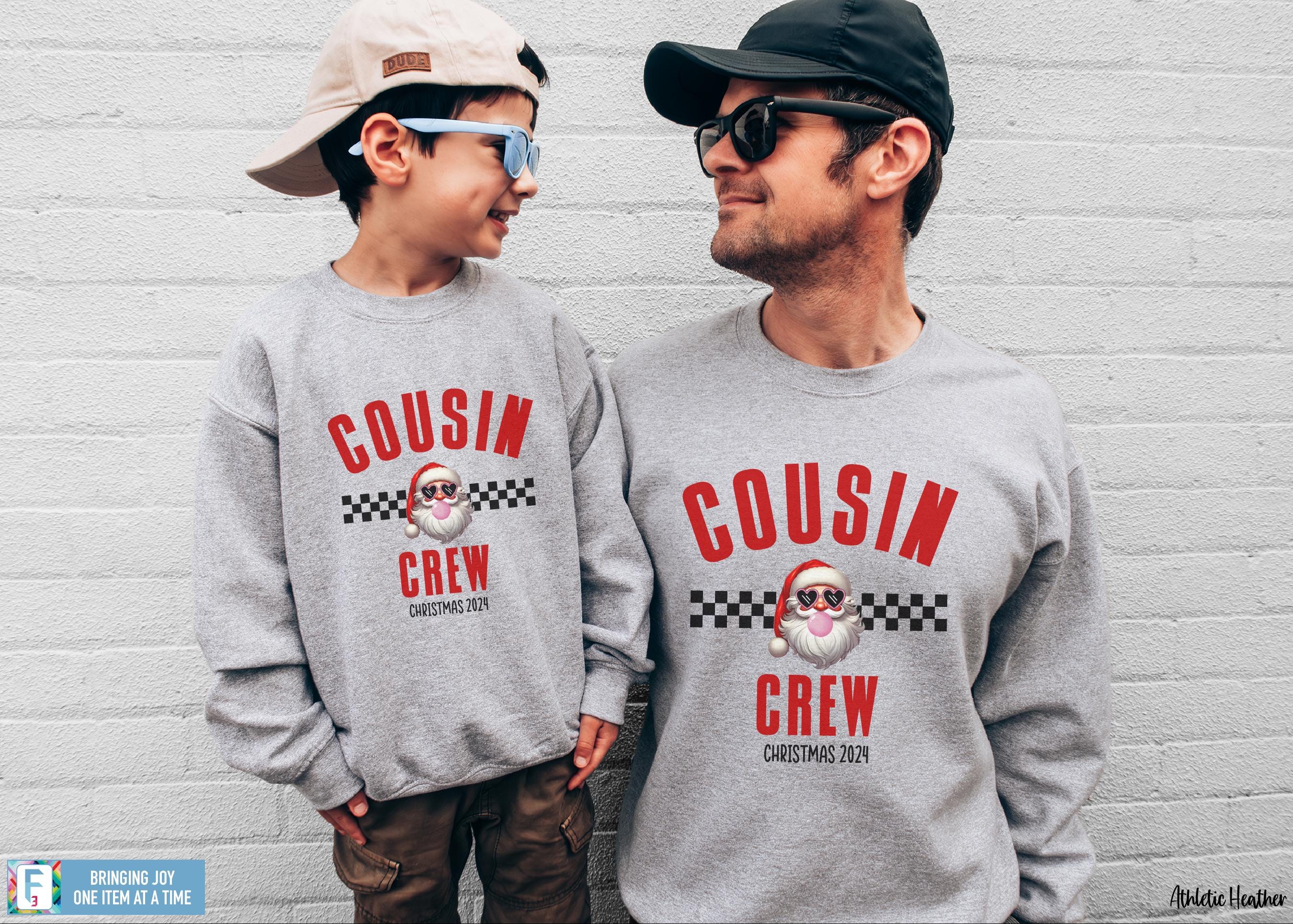 Cousin Crew Sweatshirt Custom Christmas Family Sweatshirt Personalized Christmas Family Trip Tee Xmas Gift Family Reunion Christmas Sweater