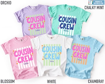 Cousin Crew Shirts, Matching Family Reunion Trip Shirts for Family Vacation Tee, New to the Cousin Crew Shirts