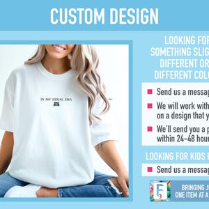 custom feral shirt