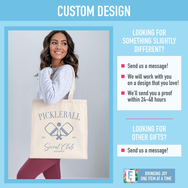 custom name tote