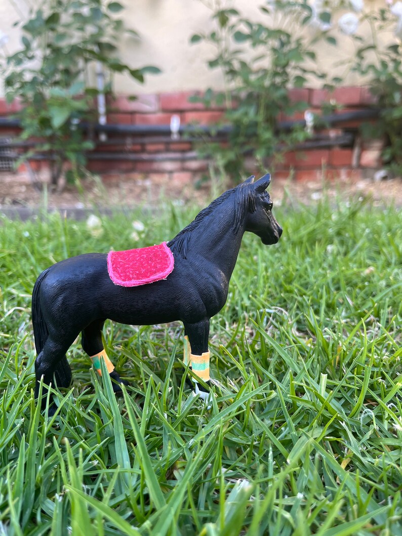 Schleich Horse Saddle Pad Etsy