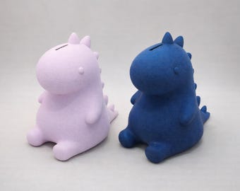 3D Printed Dino Piggy Bank – Playful Dinosaur Coin Bank