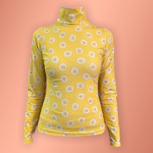 This is Bananas Mock Neck Long Sleeve Top