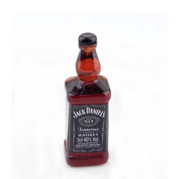 Miniature Dolls House Whiskey Scotch Bottle Drink Pub Bar Drink shop Study Whisky