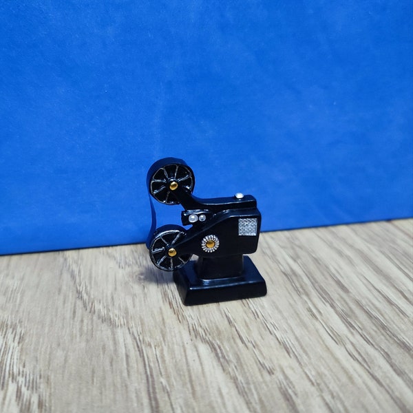 1/12 Dolls House miniature handmade Old Camera Projector office study Desk Photography Photographer Gift Cinematography