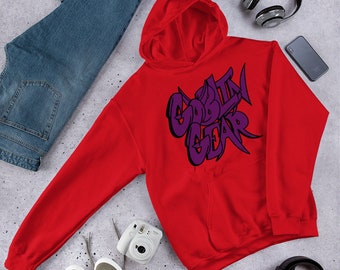 Goblin Gear OG Logo Unisex Hoodie Red/Purple