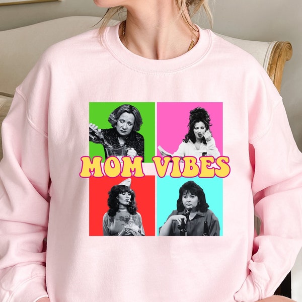 90s Mom Vibes Sweatshirt, Mother's Day Sweatshirt, Funny Mom Hoodie, 90s Show Sweater
