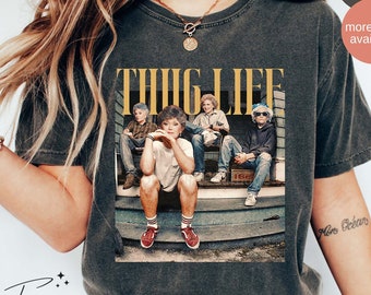 Chemise dorée pour filles Thug Life Comfort couleurs, chemise de fan Golden Girls, cadeau Golden Girls pour amoureux, série télévisée des années 80