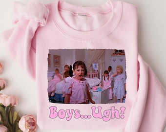 Boys Ugh Sweatshirt, Funny Valentines Day Sweatshirt, 90s Movie Shirt, Gift For Valentine, Retro Valentine Sweat