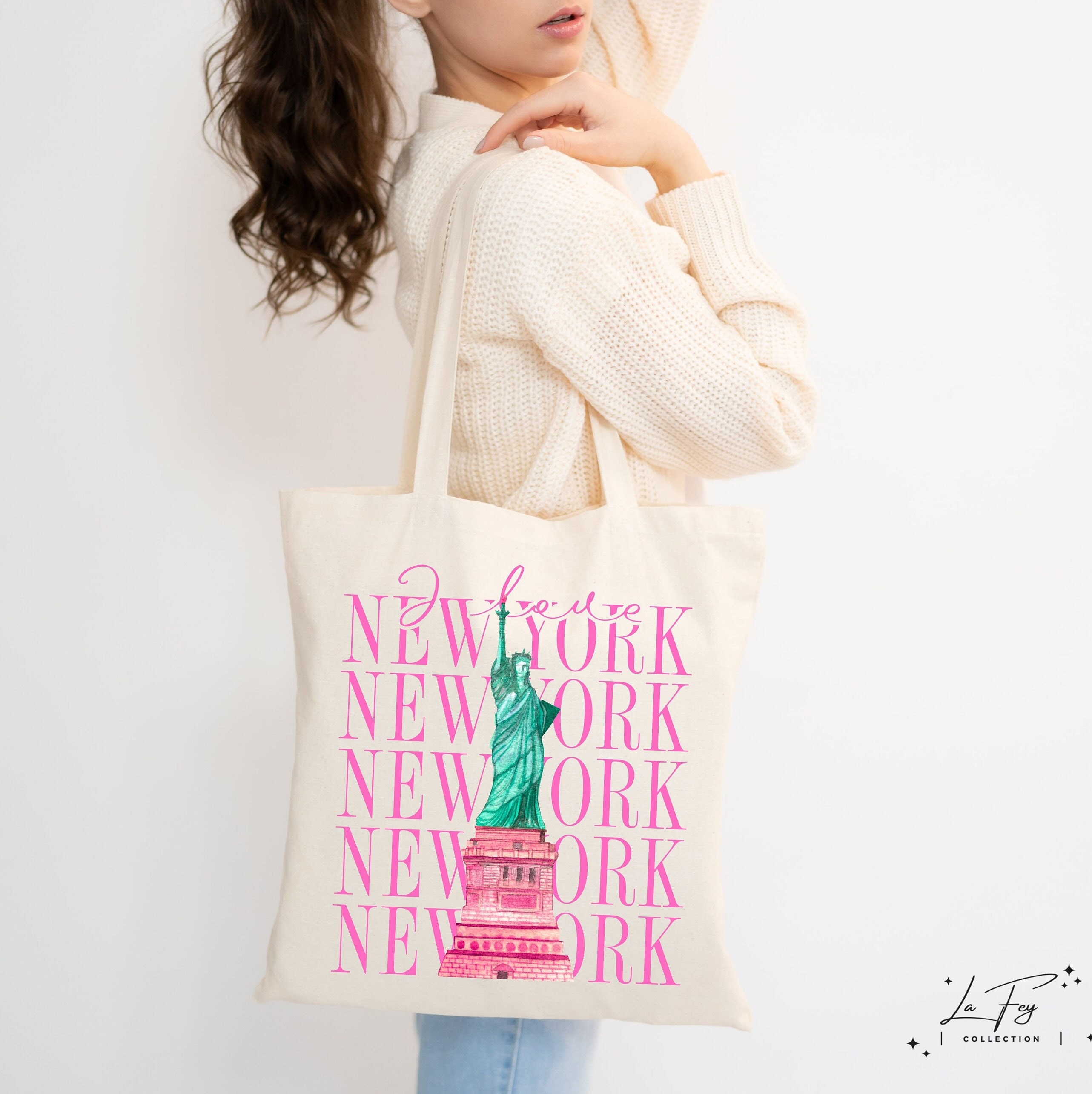 New york tote bag - Etsy 日本