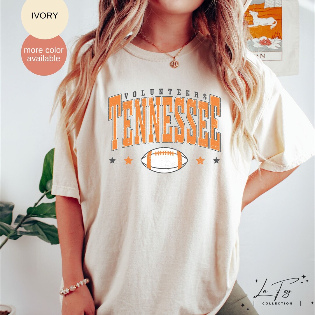 Volunteers Football Oversized Tshirt, Tennessee Vols Shirt, Tennessee