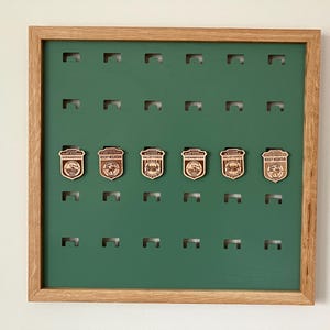 Framed Junior Ranger Badge Display | Pin Display | National Parks - Etsy