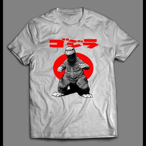 Godzilla 1965 Classic Old Skool Mens Graphic T-Shirt Sizes S-XL