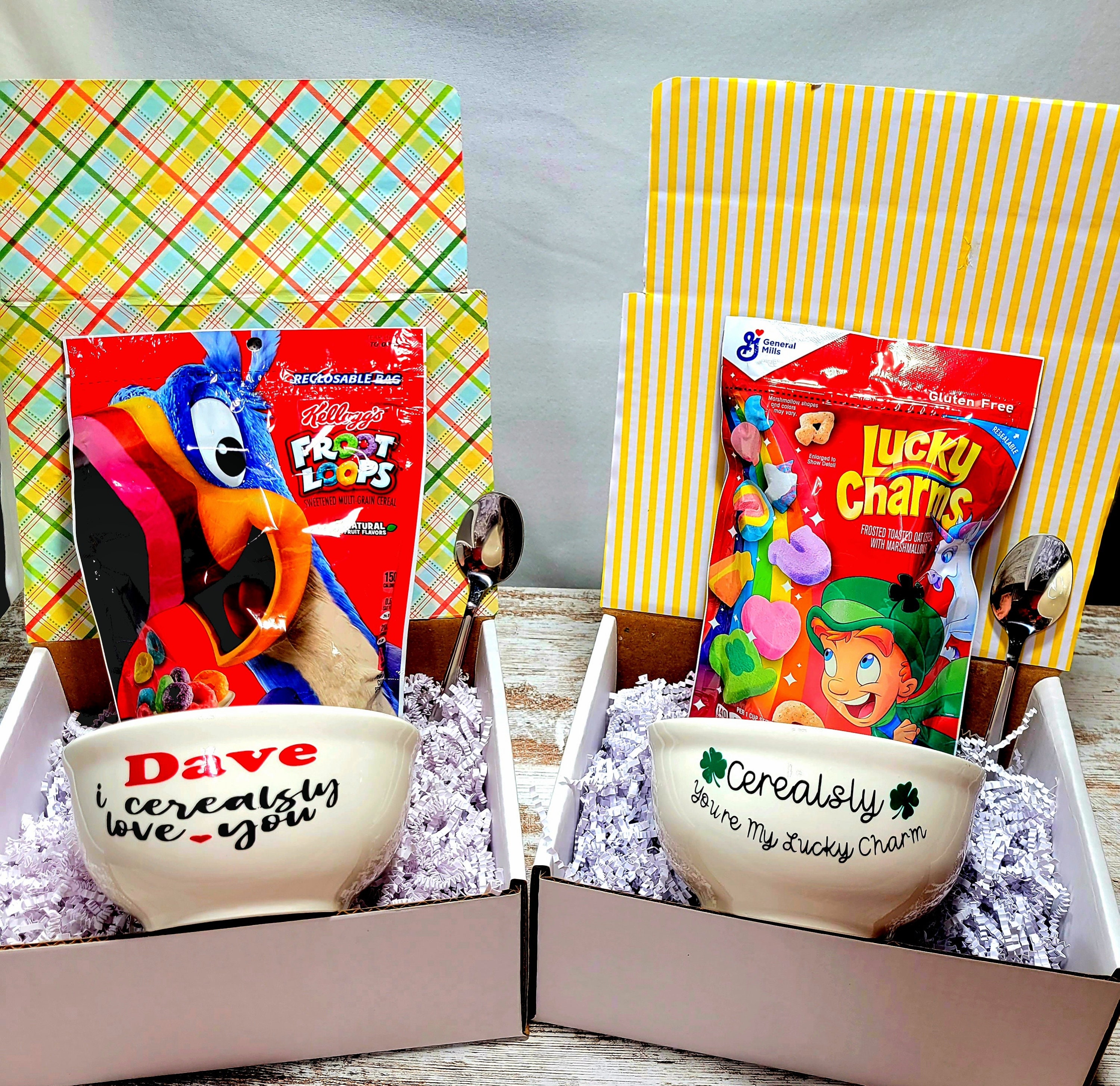 Personalized Cereal Bowl Etsy