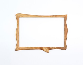 Wooden frame, picture frame made of pine wood, a handmade unique piece 40 x 60 cm, poster frame