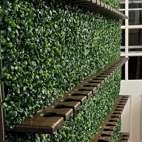 Champagne Wall Glass Holders / Shelves Etsy