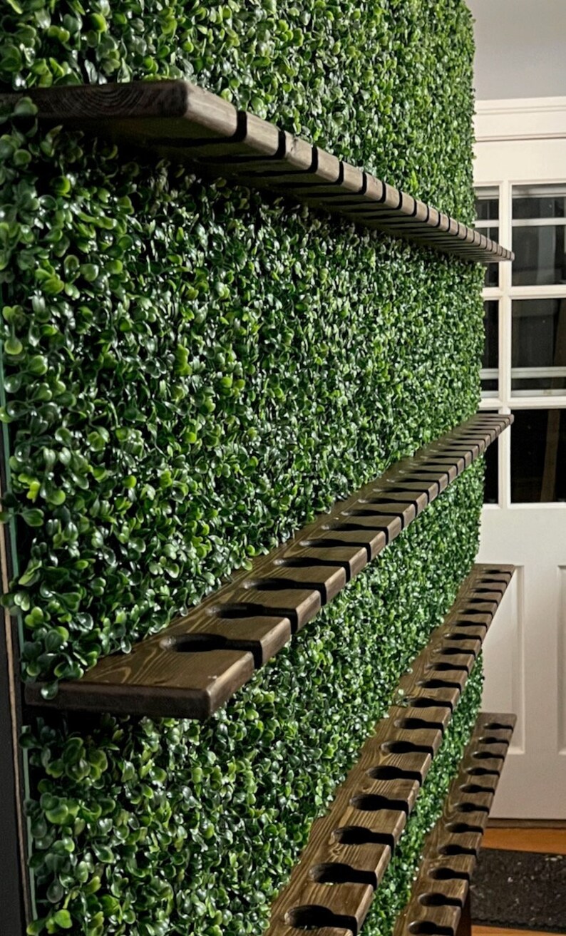 Champagne Wall Glass Holders / Shelves Etsy