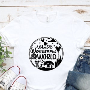 Louis Armstrong What A Wonderful World Snoopy & Peanut Shirt