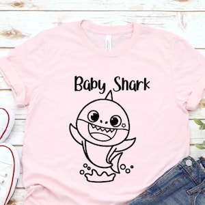 Baby Shark Shirt / Boys Baby Shark Shirt / Kids Baby Shark Shirt / Toddler Baby Shark Shirt / Shark Shirt / Shark Party Shirt / Baby Shark