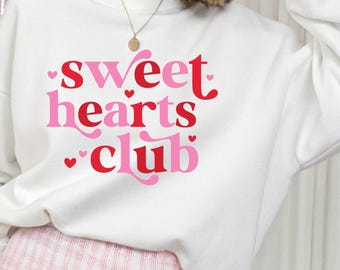 Sweat Heart Club Sweatshirt: Soft Shirt