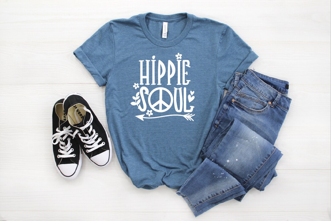 Hippie Shirt, Hippie Soul Shirt, Peace Shirt, Free Spirit, Hippie T