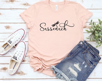 Camiseta Sassenach: Camiseta gráfica inspirada en la serie Outlander