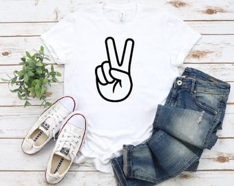 Peace Sign Shirt: Inspiring Hippie Graphic Tee
