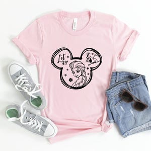 Elsa Shirt: Family Vacation Tee - "Let It Go" Design image 1