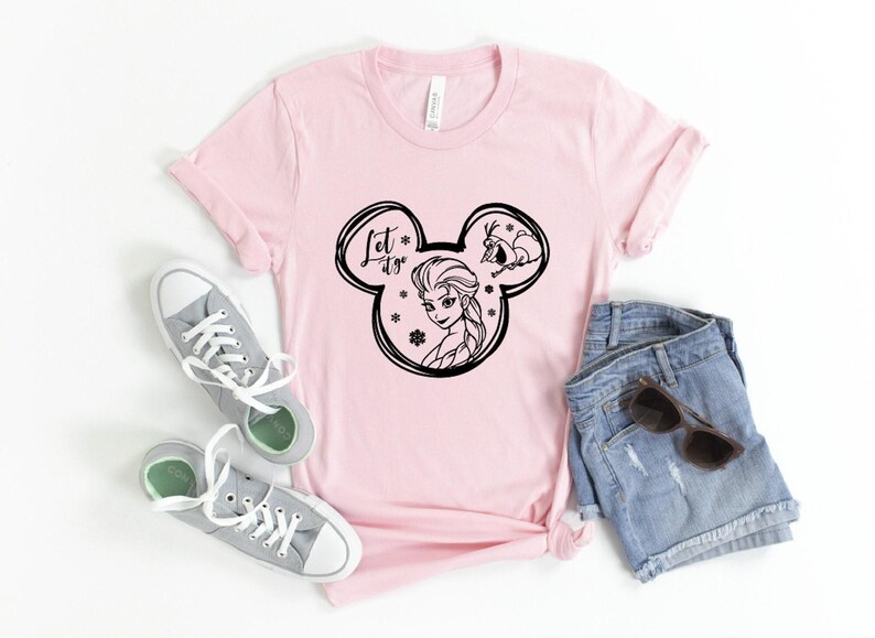 Elsa Shirt: Family Vacation Tee - "Let It Go" Design image 1
