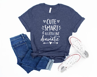 Smart & A Little Bit Dramatic Youth T-Shirt