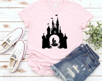Ariel Castle Shirt: Little Mermaid Vacation Tee