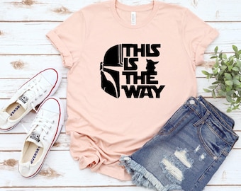 This Is The Way Shirt, Mandalorian Star Wars Tee