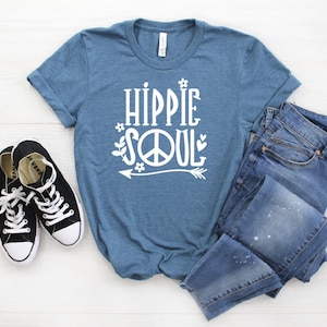 Hippie Soul Shirt: Peace Sign Graphic Tee
