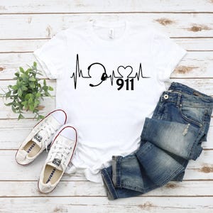 911 Dispatcher T-Shirt: Emergency Responder Tee