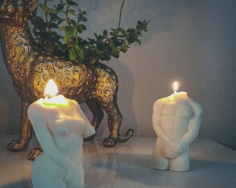 Body shape candles