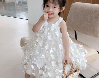 Beautiful Short Sleeve Butterfly Dress for Girls, Summer Dress Outfit for Kids,Baby Girls Photoshop Outfits,Toddler Princess dress,Baby Gift