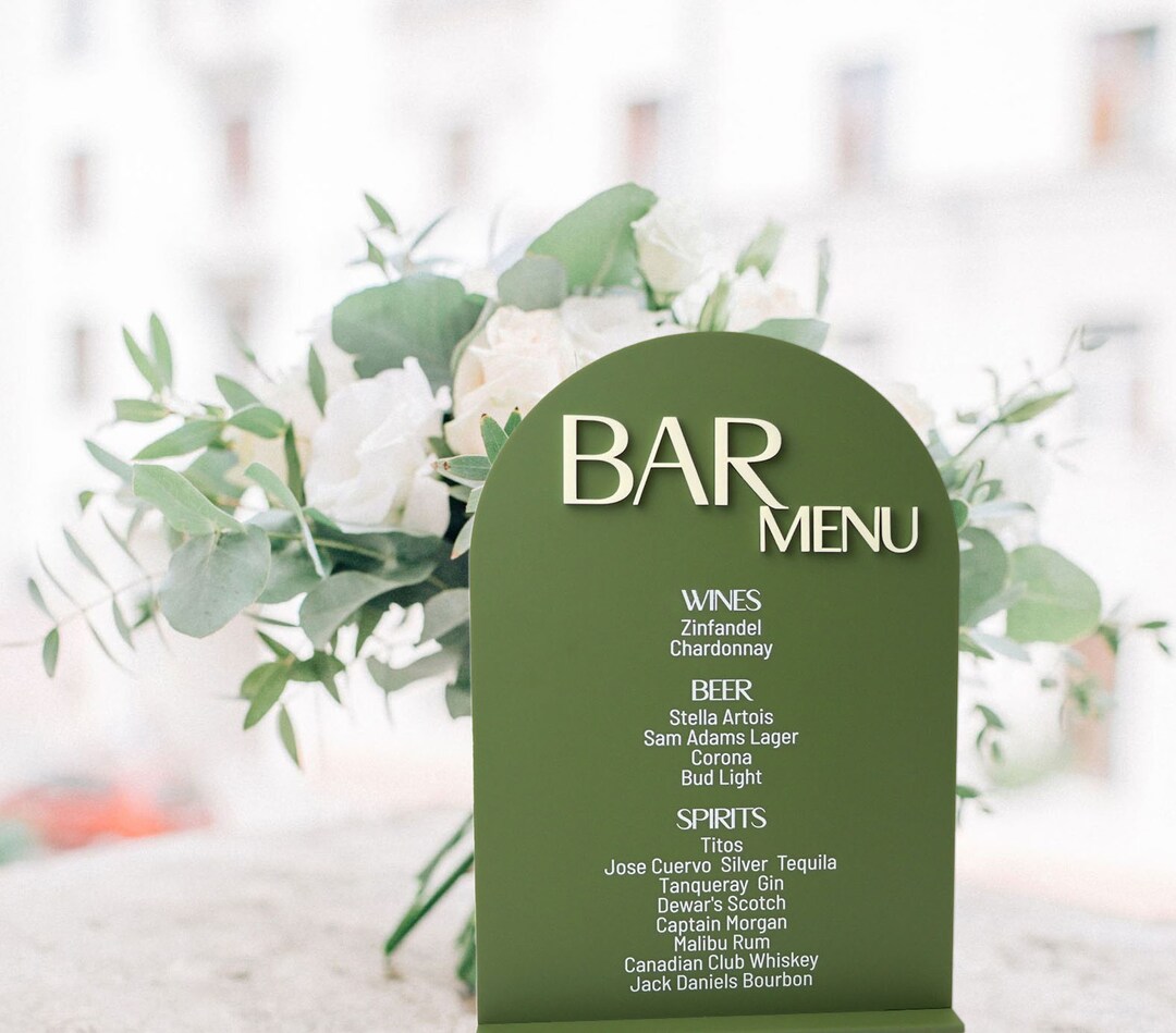 arch-wedding-bar-menu-3d-wedding-bar-sign-etsy