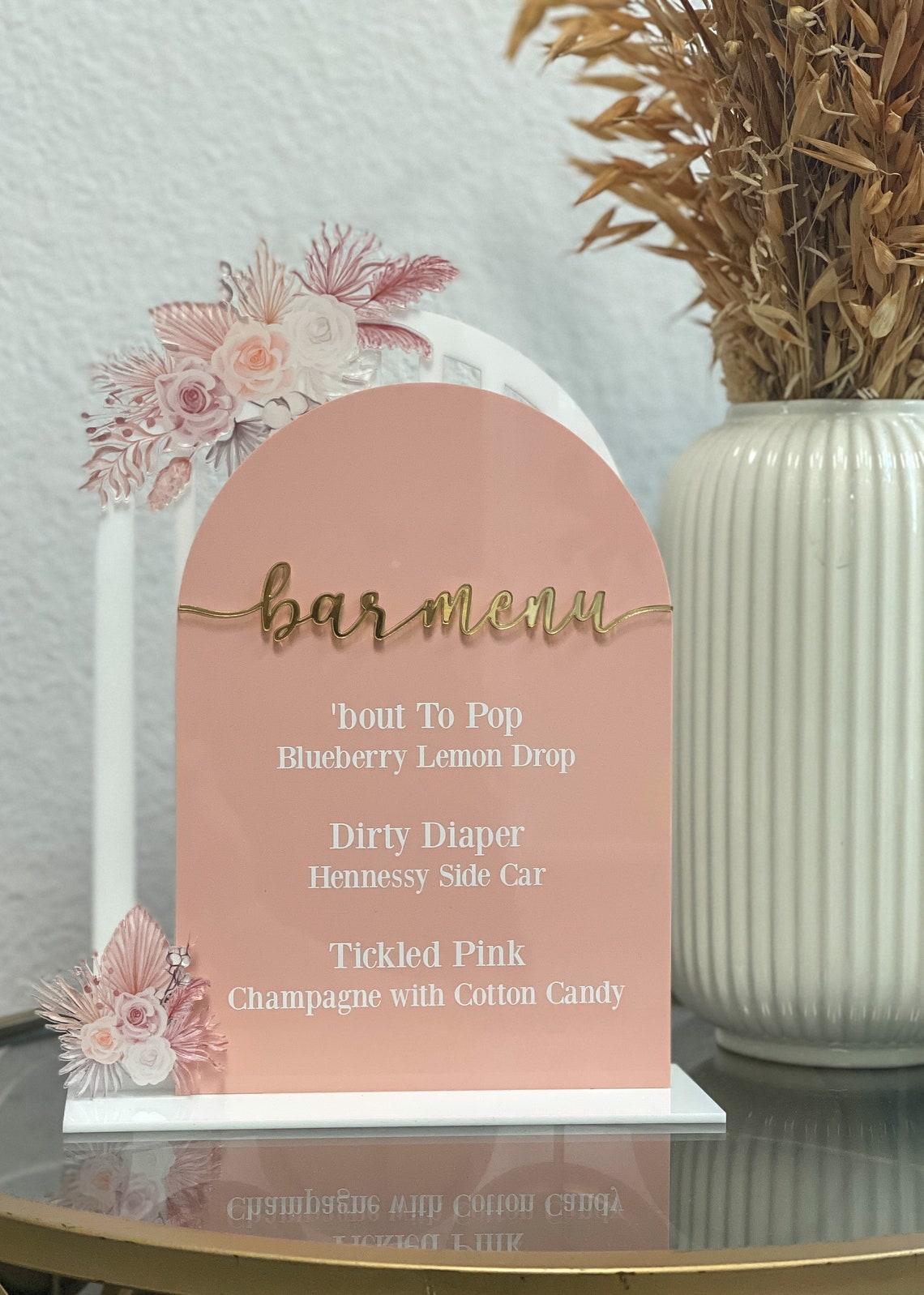 Arch Bar Menu Custom Bar Menu Bar Menu Drink Menu Custom | Etsy