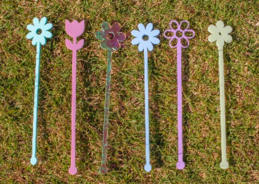 Easter Drink Stirrers, Spring Drink Stirrers, Easter Decor, Drink