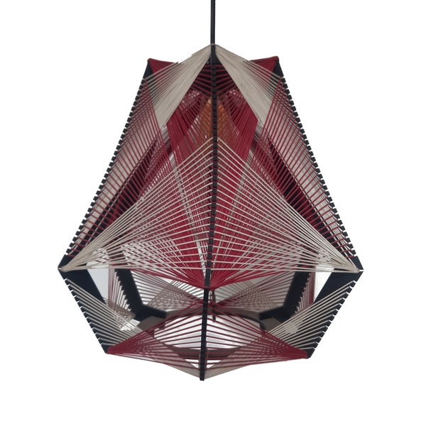 Woven Thread Pendant Light - Etsy
