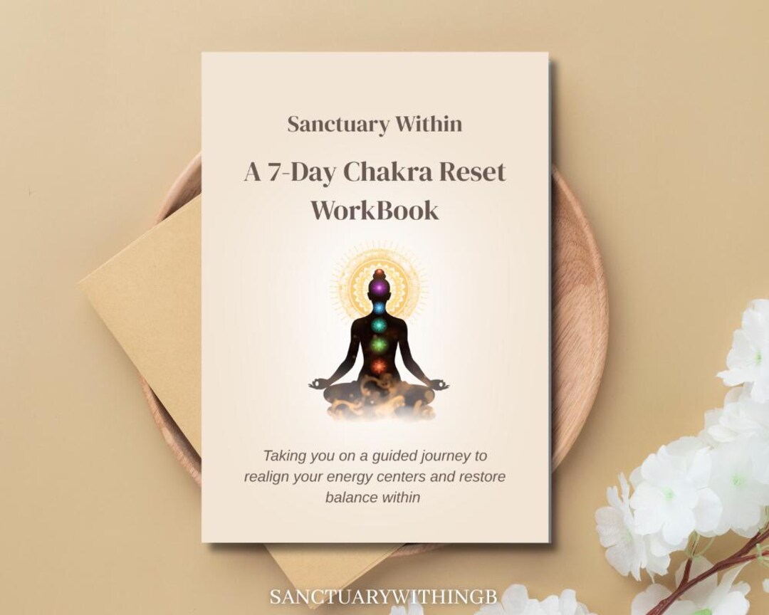 7 Day Chakra Reset Workbook | Chakra Healing Journal | Mindfulness ...
