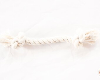 Dog Rope Toy | Natural Rope Toy | Cotton Toy | Cotton Rope Toy | Unbleached Toy | Eco-friendly Toy | Dog Toy | Pet Accessory | Tug