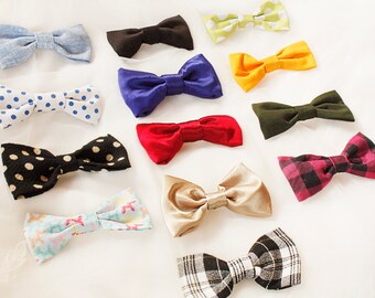 Dog Bowtie | Cat Bowtie | Dog Bandana | Cat Bandana | Pet | Snap On | Over the Collar | Pet Accessory  - Snap on or Through the Collar